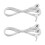 Double Connection Electrode Replacement Cable for-3.5mm elbow 2