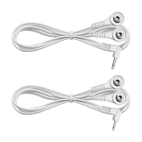 Double Connection Electrode Replacement Cable for-3.5mm elbow 1