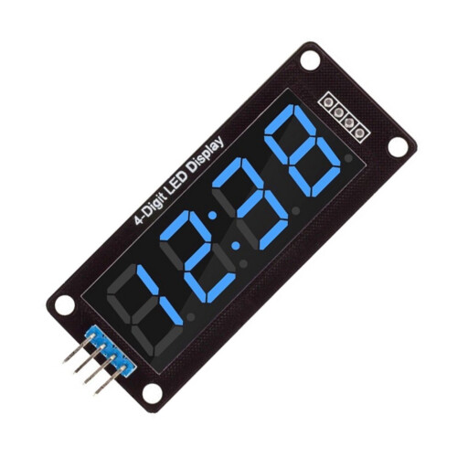 Compacting 0.56Inch 4Digit 7Segment LED Display Module For-Blue