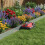 Stahl-Gartenbeeteinfassung - flexibel, Unkrautbarriere 3