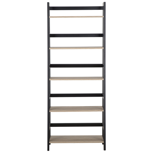 Beliani 5 Tier Shelving Unit CROYDON 163 cm Black 1