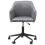 Beliani Desk Chair VENICE Velvet Grey 6