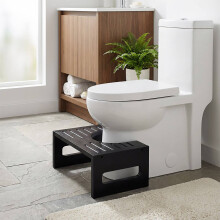 Toilettenhocker aus Bambus - Fördert eine gesunde Darmtätigkeit