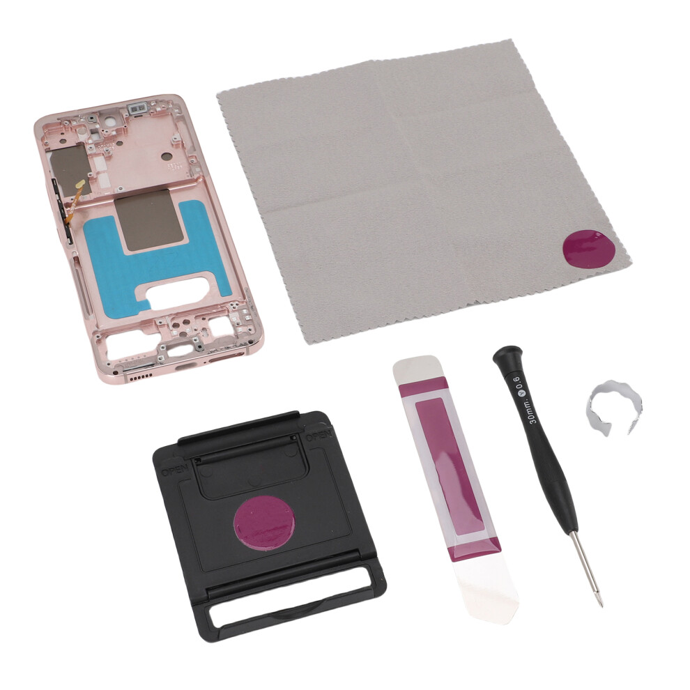 Galaxy S22 Roségold Lcd-Vorderrahmen-Bezel Aus Metall 9361393884433