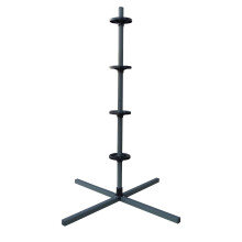 Ocelový stojan na pneumatiky pro 4 pneumatiky, šířka 285 mm, nosnost 120 kg