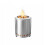 Smokeless Stainless Steel Tabletop Fire Pit Ø22.5 cm 1