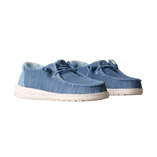 Mocassini con lacci Hey Dude Wendy Stretch Sox - Blu - Breeze 2