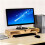 Monitorständer mit Schublade - Bambus, ergonomisches Design 3
