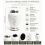Cremation Adult Ashes Urn White Lillies 4