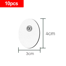 10PCS TENS EMS Small Circle Electrode Pads