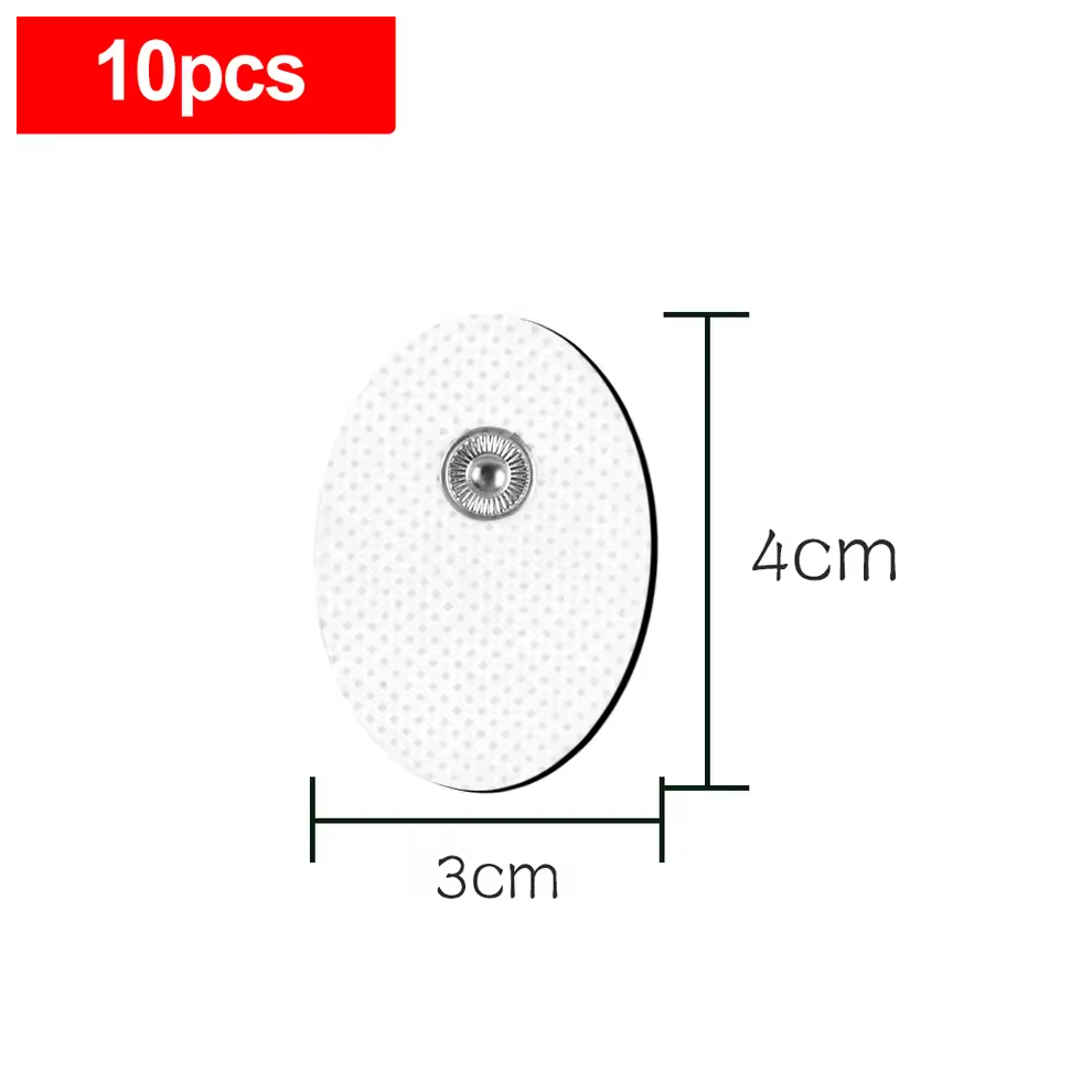 Yathrib 10Pcs Tens Ems Small Circle Electrode Pads