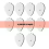 10PCS TENS EMS Hand Grip Electrode Pads 2