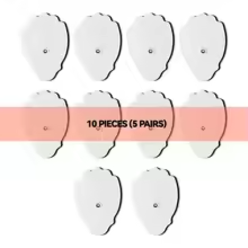 10PCS TENS EMS Hand Grip Electrode Pads 1