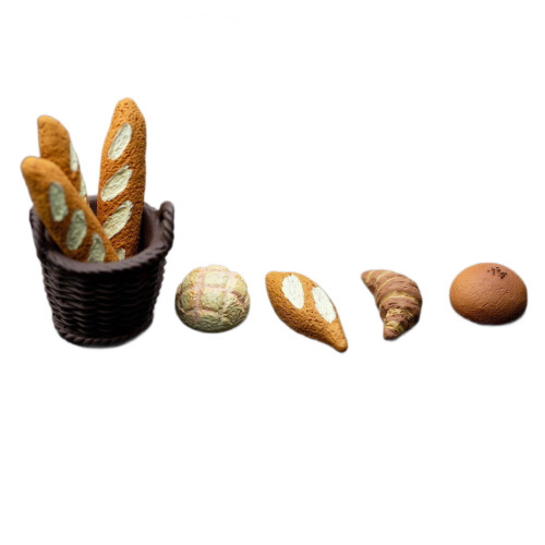 Mini Bread Car Dashboard Decors Cute Rearview Mirror Ornament