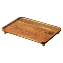 Massief houten verhoogd dienblad, functioneel en mooi voor-21351