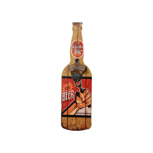 User Friendly Wooden Wall Mount Bottle Opener Decorative Yet-4