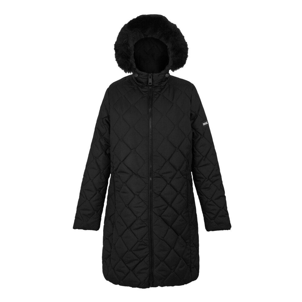 Regatta (10 Uk, ) Womens/Ladies Fritha Iii Insulated Parka Black