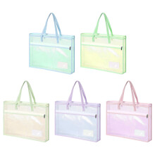 Transparent PVC Sewing Project Bag With Zippered-5 piece set
