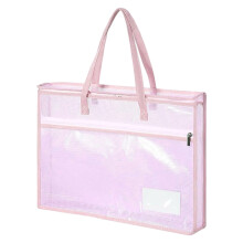Large Mesh Sewing Organiser Storage Bag With Multiple-Pink