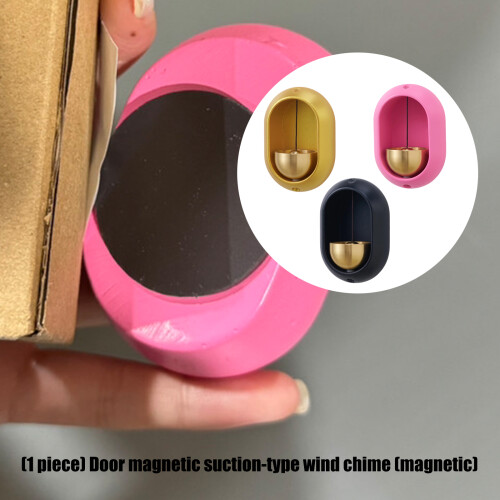 Einfache Installation, magnetische Türklingel aus-Rosa 2
