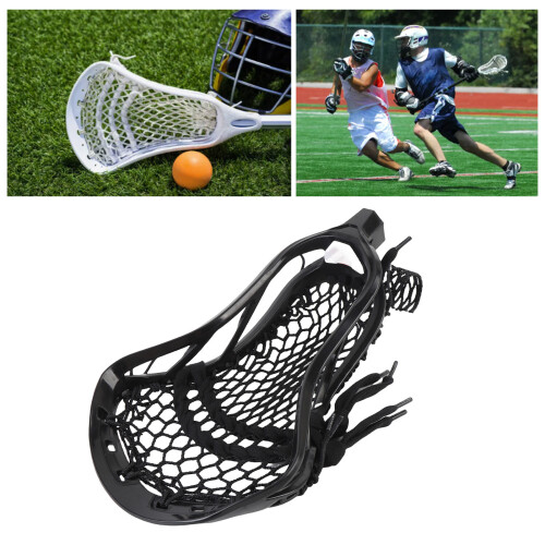 Nylon-Lacrosse-Kopf Trainingsersatz - Schwarz