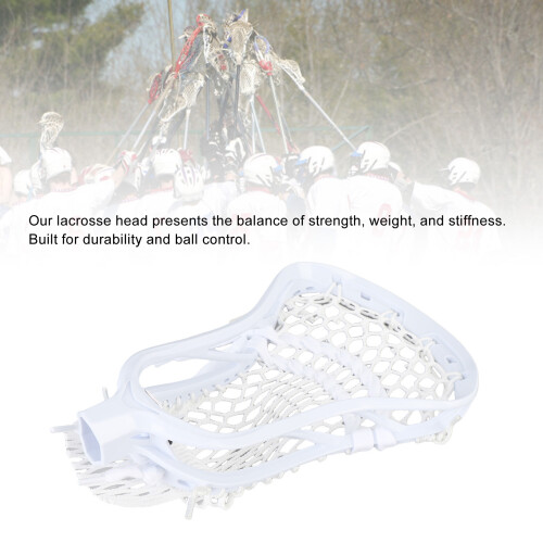 Nylon Lacrosse Kopf Ersatz Weiß Training 2