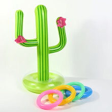 A Set of 6 Inflatable Pool Toys - Inflatable Cactus Game Set for Water Pool Toys, Suitable for Outdoor Use