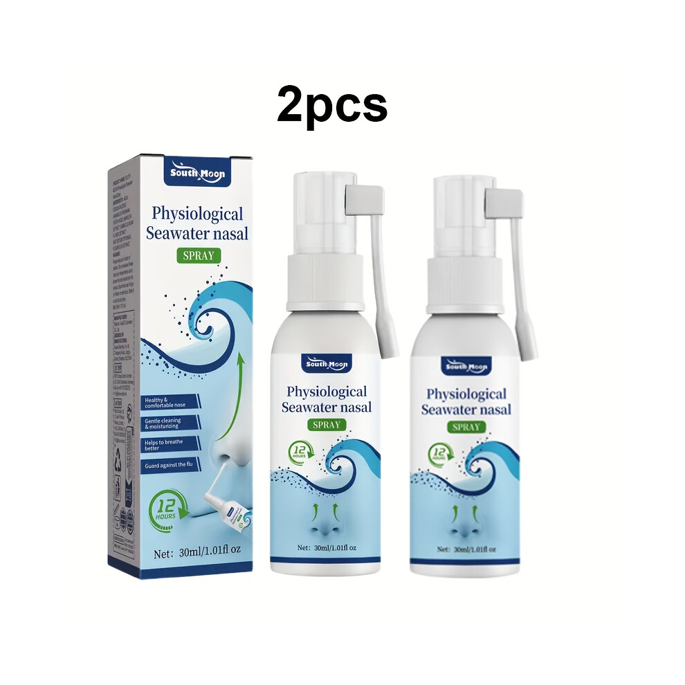 Bghone Saline Nasal Spray - Moisturizing Cleansing, Fragrance-Free, Non-Irritating, Home And Outdoor Use