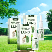 3-teiliges Set mit 20-ml-Kräuter-Nasenpflegespray, formuliert mit nicht reizenden pflanzlichen Inhaltsstoffen, um beides sanft zu