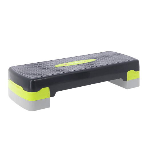 Aerobic-Step-Plattform, Grün/Grau, höhenverstellbar 1
