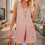 omens Knit Sleeveless U Neck Button Front Pockets-Black S 5