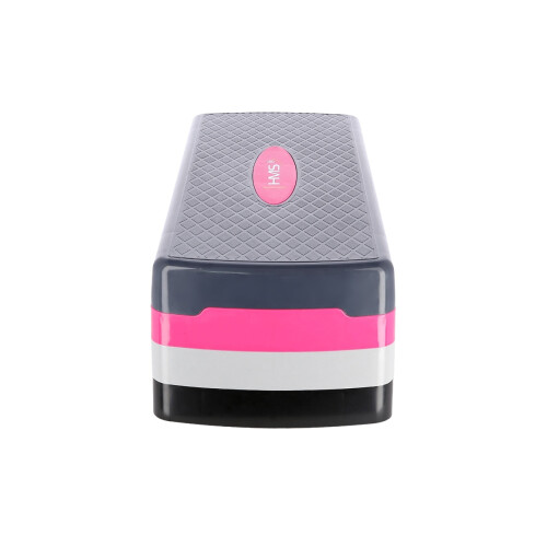 Aerobic-Step-Plattform, Pink/Grau, höhenverstellbar 2