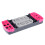 Aerobic-Step-Plattform, Pink/Grau, höhenverstellbar 6