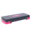 Aerobic-Step-Plattform, Pink/Grau, höhenverstellbar 7