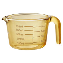 Nauwkeurigheidsmeting glazen beker voor eieren, melk en-500 ml