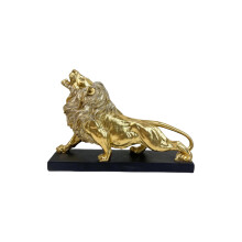 Hars Leeuwen Beeldjes Decors Dierenbeelden Leeuwen-Goud
