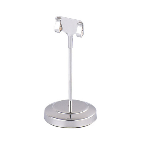 Polished Circular Display Stand Made for-silver 10cm