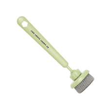 Rotating Flower Cleaning Brush Ideal For Removing-Green