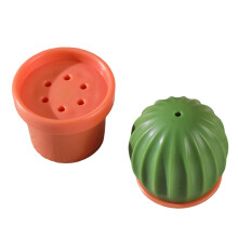Elegant Cactus Designs Seasoning Bottle with Lid Funny Kitchen