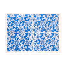 Papier décalcomanie sous glaçure pour poterie avec motif-022