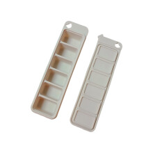 Efficient Silicone Baby Food Trays For Freezing-Creamy White