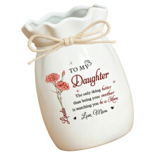 Personalize Flower Vases for Daughter From Mom Decorative-1
