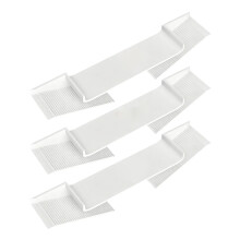 Artificial Hideaway Tunnel Corner for Fish Tanks-White S