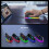 2 Pack for   2 Joy Con Left Right Gamepad Desktop RGB Mouse Holder Game Controller Mouse Grip for  B 7
