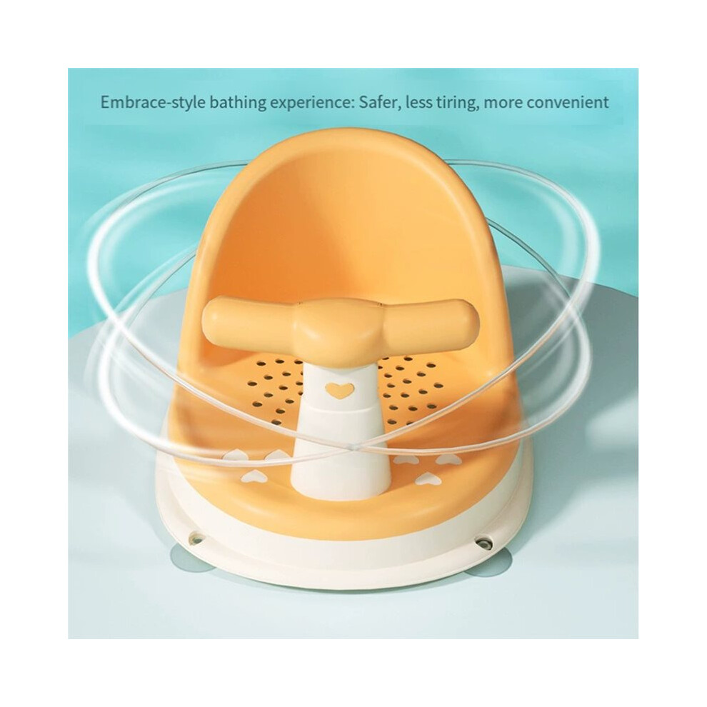 Baby Tub  Bathtub Pad Mat Chair Safety Anti Slip Newborn Toddler Infant Care Children Bathing  Shower Chair