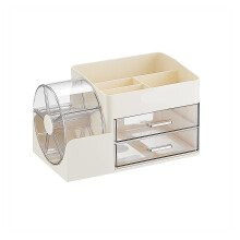 Elegante werkbladplanner met bewegende cosmeticaplanken en-1