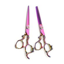 Outils de coiffure avec vis réglable, conception artisanale occidentale pour une précision inégalée, acier haut de gamme JP440C pour une