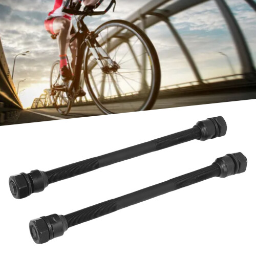 2 Stück Eisen 190 mm leichte MTB-Nabenachsen
