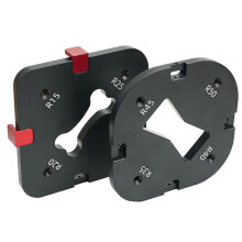 Router Corner Radius Template for Woodworking Router Corner Jigs and Templates R15/R20/R25/R30/R35/R40/R45/R50