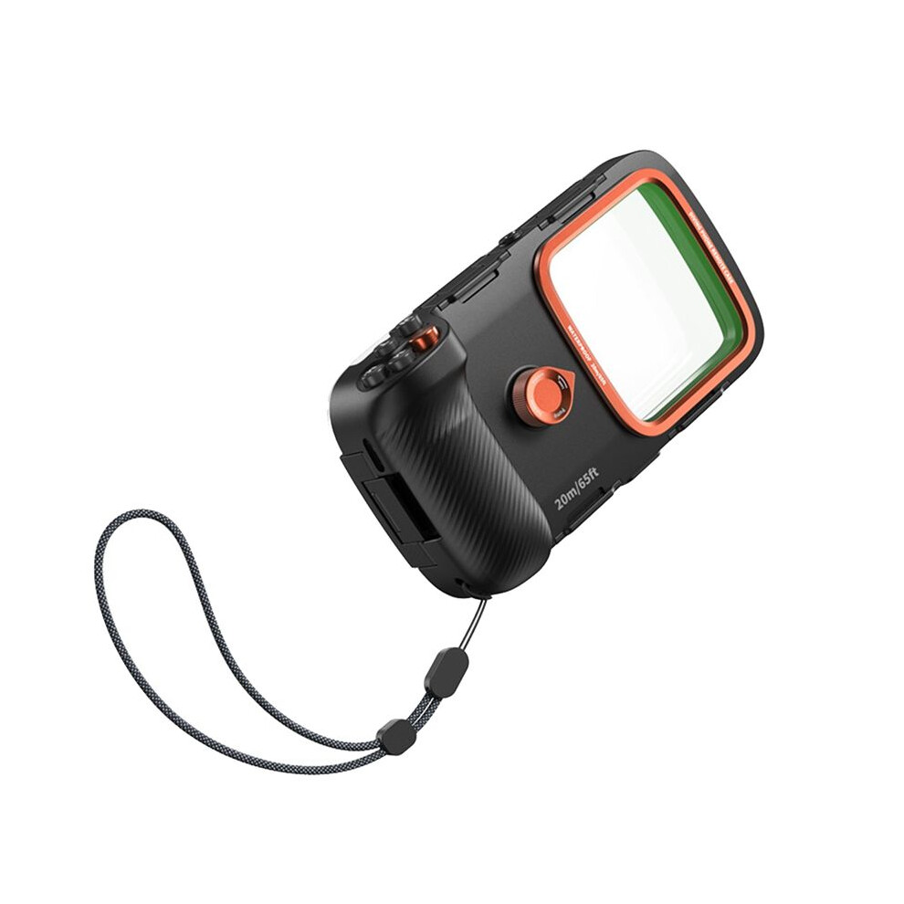 Waterproof Camera Handle 20M/65Ft Diving Phone Case For Surfing Swimming Enhanced Photography Protection 6032923155899